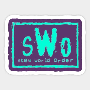 SWO Cyan Sticker